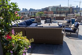 2,000 Square foot indoor/outdoor rooftop terrace (click here for virtual tour)